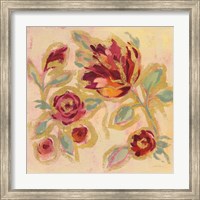 Gilded Loose Floral II Fine Art Print