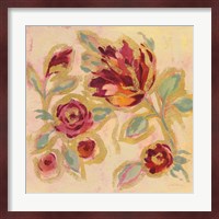 Gilded Loose Floral II Fine Art Print