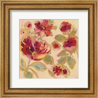 Gilded Loose Floral I Fine Art Print