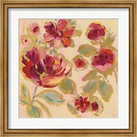 Gilded Loose Floral I Fine Art Print