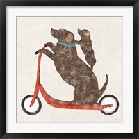 Doxie Ride Working Fine Art Print