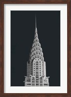Chrysler Building on Black Fine Art Print