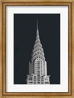 Chrysler Building on Black Fine Art Print