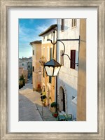 Montalcino Street Lamp #1 Fine Art Print