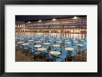 Piazza San Marco At Night Fine Art Print