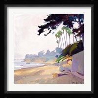 Palm & Cypress; Butterfly Beach Fine Art Print