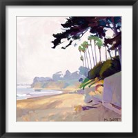 Palm & Cypress; Butterfly Beach Fine Art Print