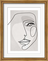 Face Line 3 Fine Art Print
