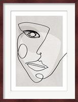Face Line 4 Fine Art Print