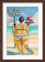No Alcohol Beyond This Point Fine Art Print
