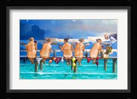 Wine On The Jetty Fine Art Print