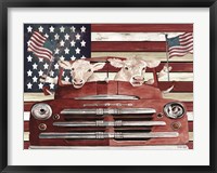 Patriotic Cows Fine Art Print