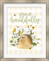 Grow Beautifully Beehive Fine Art Print
