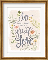 Great Love Flowers Fine Art Print