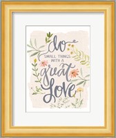 Great Love Flowers Fine Art Print