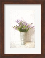 Lavender on White Fine Art Print