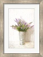 Lavender on White Fine Art Print