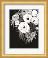 Black and White Floral Fine Art Print