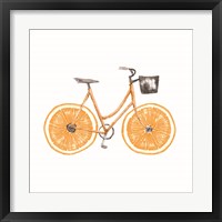 Orange Bike Fine Art Print