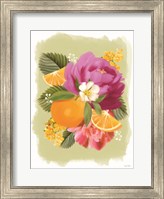 Summer Citrus Floral II Fine Art Print