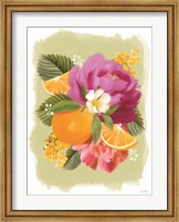 Summer Citrus Floral II Fine Art Print