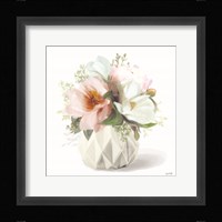 Posies in Pink Framed Print