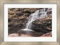 Peaceful Day at Mohican Falls Fine Art Print