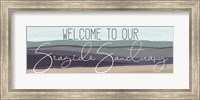 Welcome to Our Seaside Sanctuary Fine Art Print