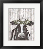Wanda the Winter Holstein Fine Art Print