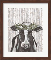 Wanda the Winter Holstein Fine Art Print