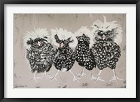 Polish Chickens Fine Art Print