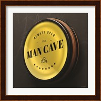 Man Cave Sign Fine Art Print