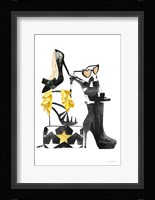 Glitz and Glam III Framed Print