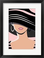 Beach Chic III Blush Fine Art Print