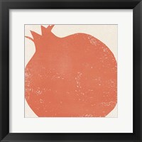 Graphic Fruit I Framed Print