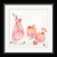Classy Cocktails II Framed Print