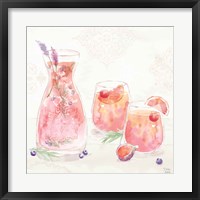 Classy Cocktails II Framed Print