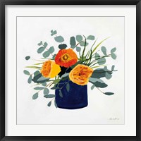 Simplicity Bouquet I Framed Print