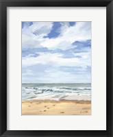 Walk on the Beach II Framed Print