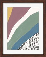 Colorful Retro Abstract IV Fine Art Print