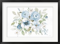 Essence of Spring I Blue Framed Print