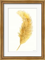 Palms of the Tropics IV Gold Fine Art Print