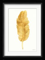 Palms of the Tropics III Gold Framed Print