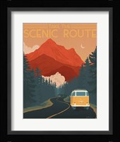 Born to Roam III Framed Print