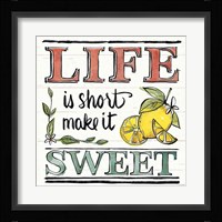 Lemonade Stand V Framed Print