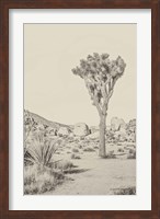 Joshua Tree III Neutral Fine Art Print