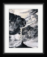 Graphic Canyon II Framed Print