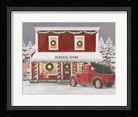 Holiday Moments I Gray Framed Print