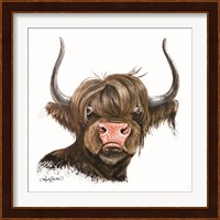 Clarabelle the Highland Cow Fine Art Print