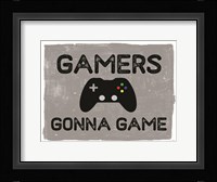 Gamers Gonne Game Fine Art Print